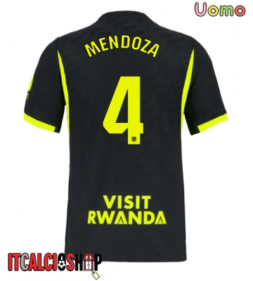 Atletico Madrid Rodrigo Mendoza #4 Seconda Maglia 2026-27 Manica Corta